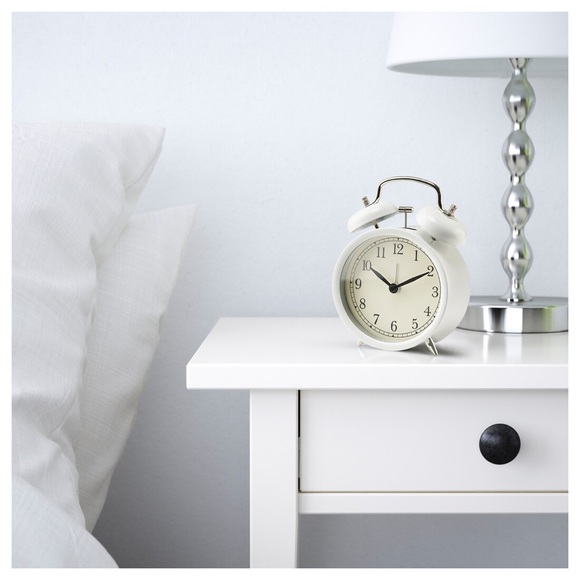 Alarm clock, white - Picture 2 of 2